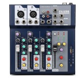 4-channel Ultra Compact Mixer F4 USB